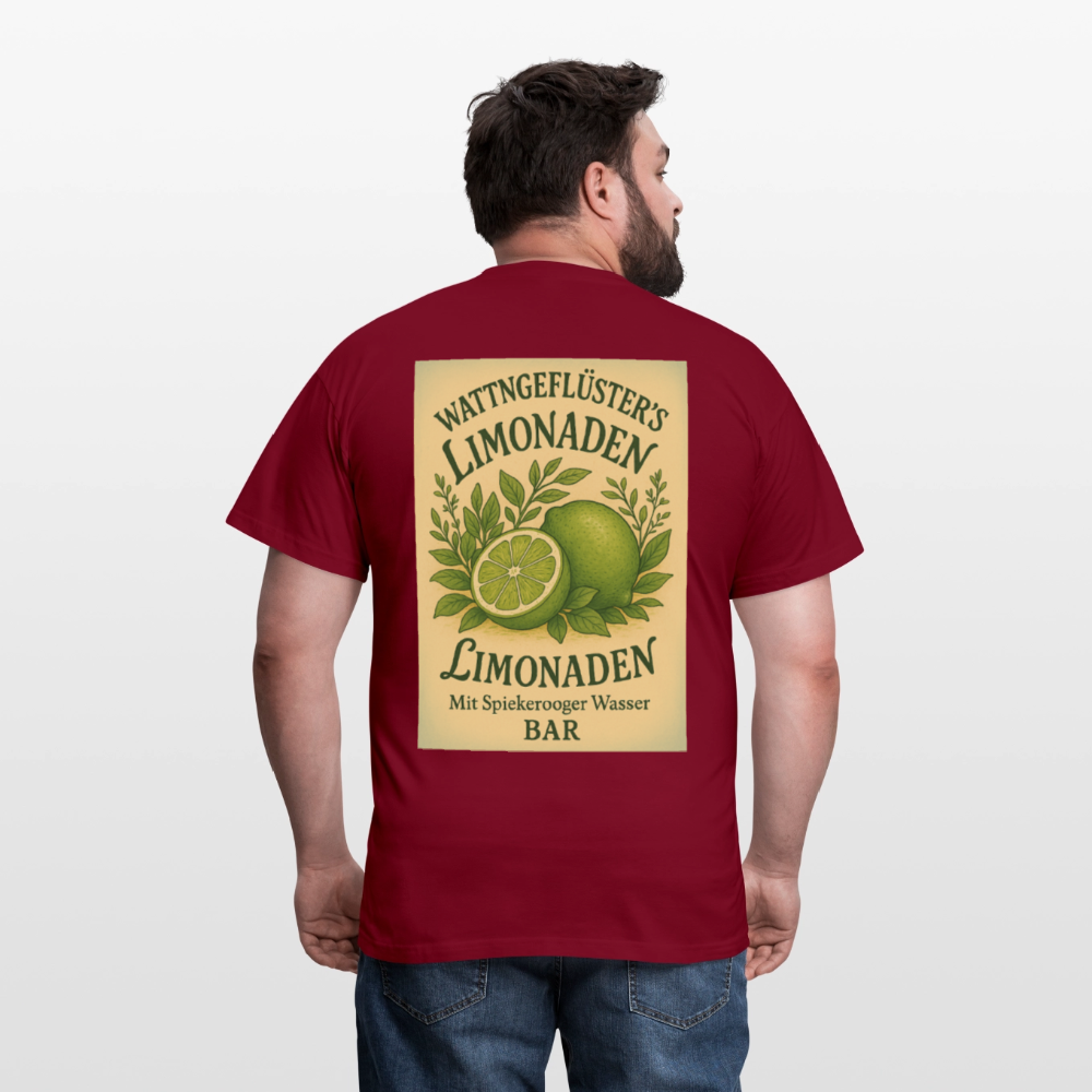 Wattnbar Limetten Tshirt 2025 - brick red
