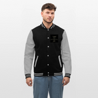 College JACKE WATTNGEFLSÜTER'S BAR - black/heather grey