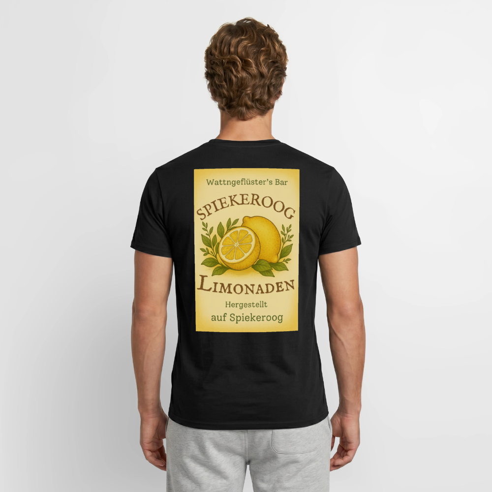 Spiekeroog Limonade Tshirt - black