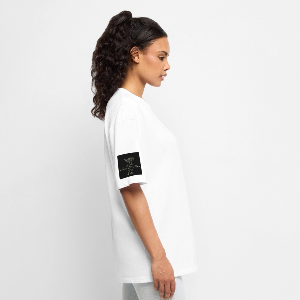 Wm Tshirt Druckvorne - white