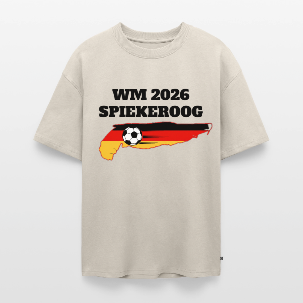 Wm Tshirt Druckvorne - beige