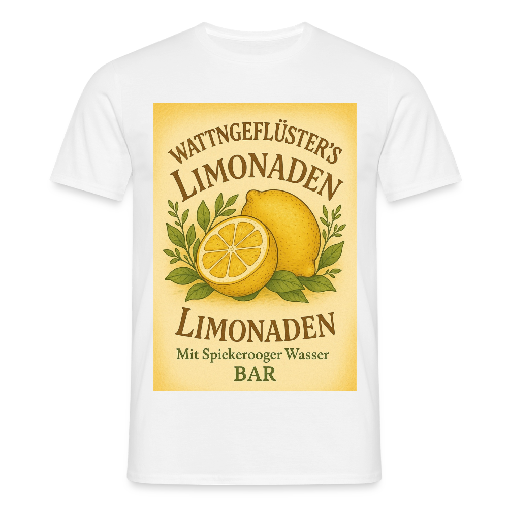 Wattngeflüster's Zitronenlimonade T-shirt - white