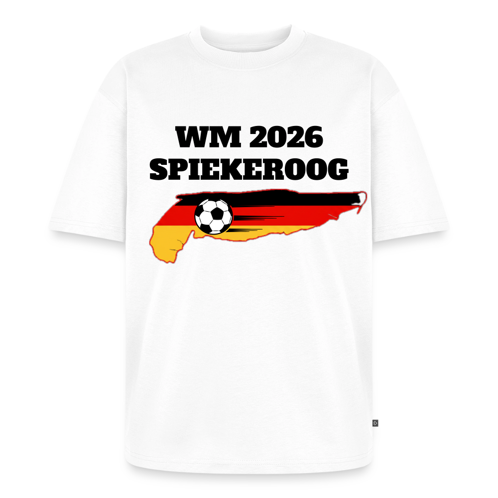 Wm Tshirt Druckvorne - white