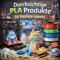 3D Drucker Teile Material PLA durchsichtig